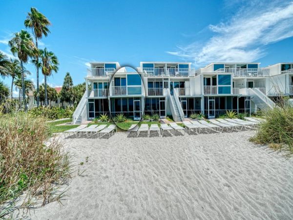 Gulf-Front Townhome with Direct Beach Access in Longboat Key